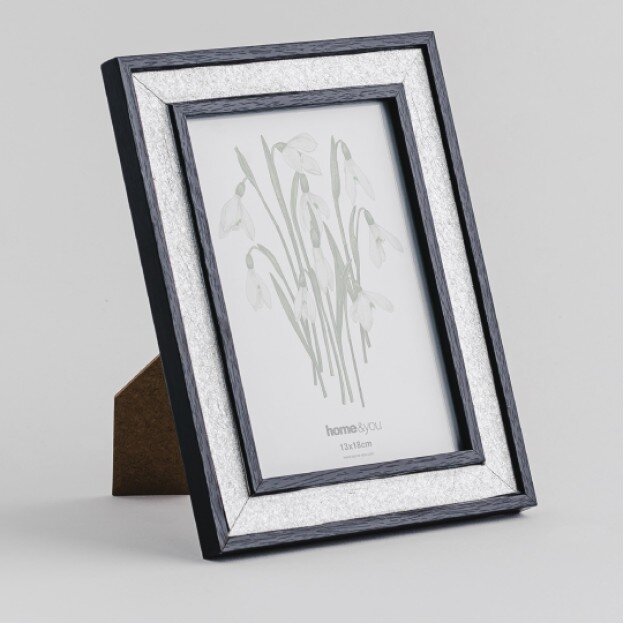 Rama Foto Fresno 13x18CM Negru/Gri