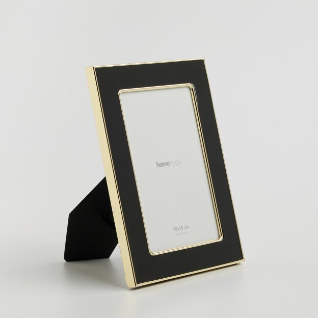 Rama Foto Glassis 10524690101 10x15CM Negru/Auriu