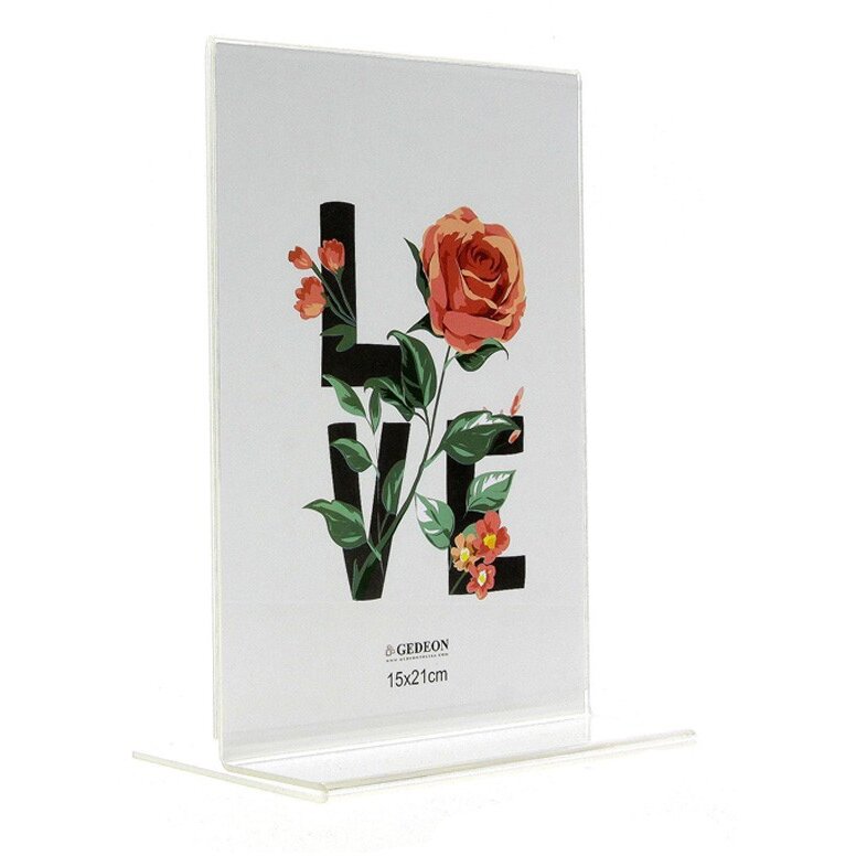 Rama Foto Plexiglas Tip T Format A4 Portret Transparent