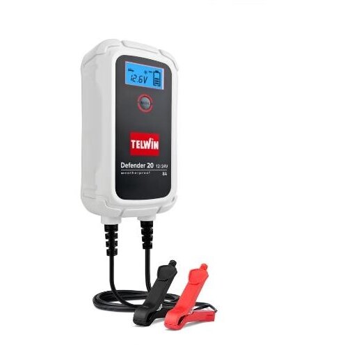 Redresor Auto Defender 20 Boost 12V/24V Alb/Negru