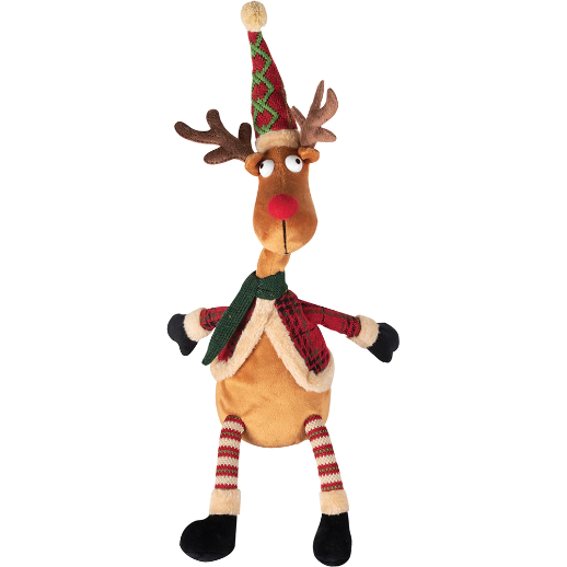 Ren De Plus Canta Danseaza Design Hazliu Alimentare Baterii 38cm Multicolor