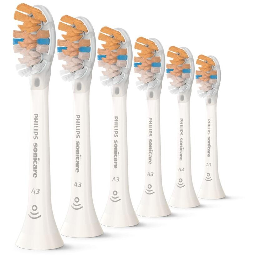 Rezerve Sonicare A3 Premium All in One 6x Capete Standard Aincronizarea Modurilor BrushSync Alb
