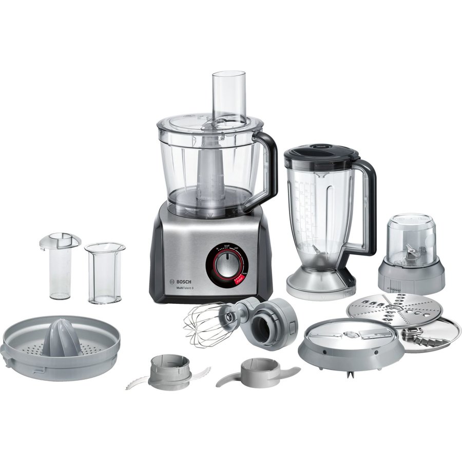 Robot de bucatarie multifunctional MC812M844 Vas 3.9 Litri Blender 1.5 Litri 1250W Negru Inox