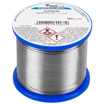 ROLA FLUDOR SN60PB40 CYNEL 3.0MM 500G