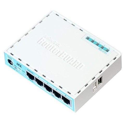 Router RB750Gr3 5 Porturi Gigabit 880MHz CPU Alb