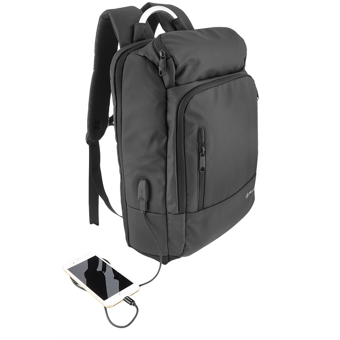 Rucsac laptop Business L cu port USB 17.3 inch Negru
