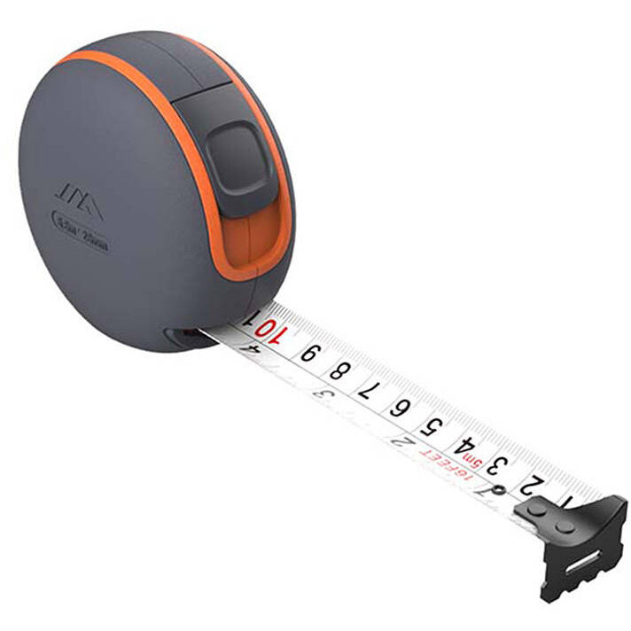 Ruleta JM-G15318NCE Pana la 3.5m Autoblocare  Negru