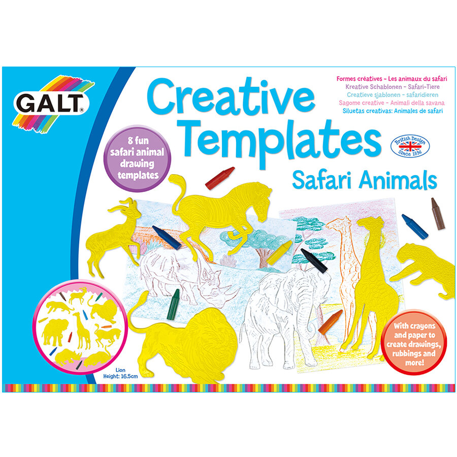 Sabloane Creative Animale   1005437 Galben