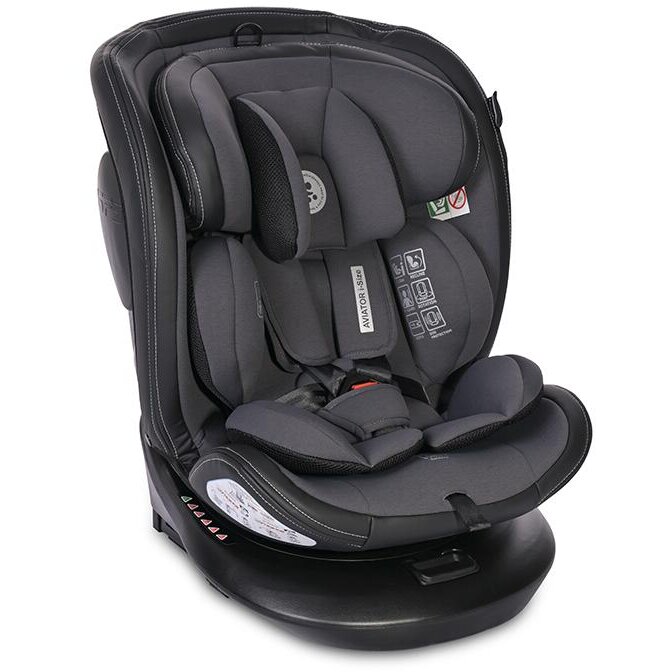Scaun Auto Copii Aviator Isofix i-Size 0 Luni-12 Ani 40-150CM Gri