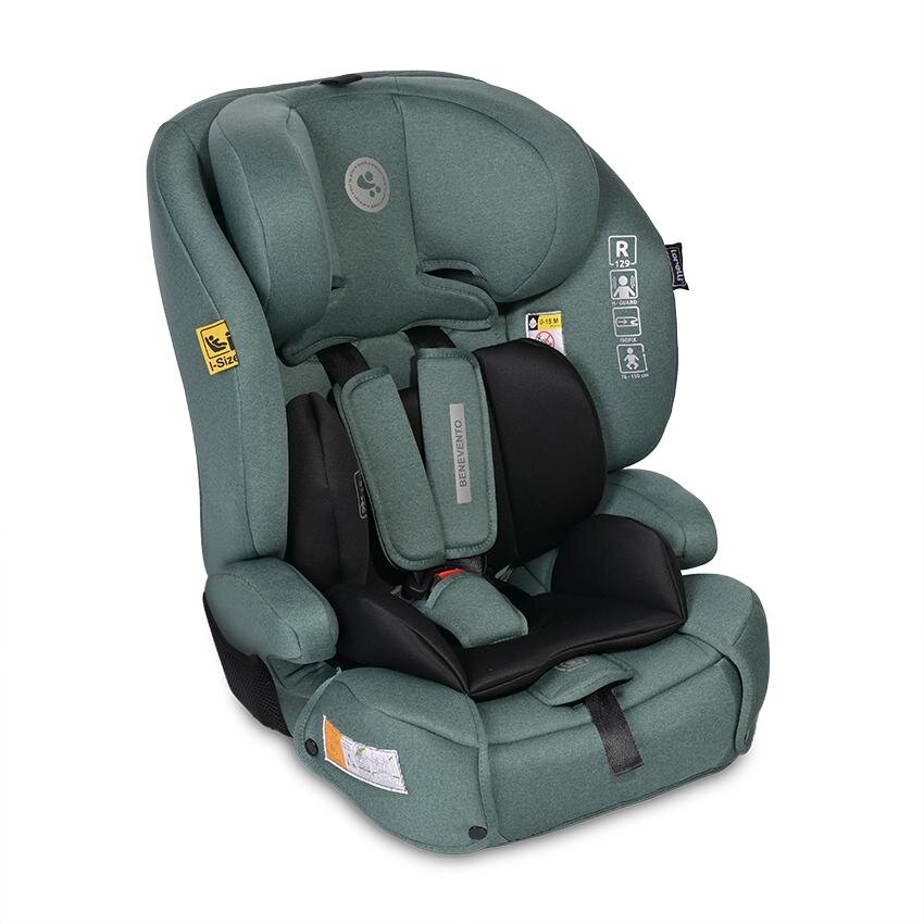 Scaun Auto Copii Benevento Isofix i-Size 15 Luni-12 Ani 76-150CM Verde