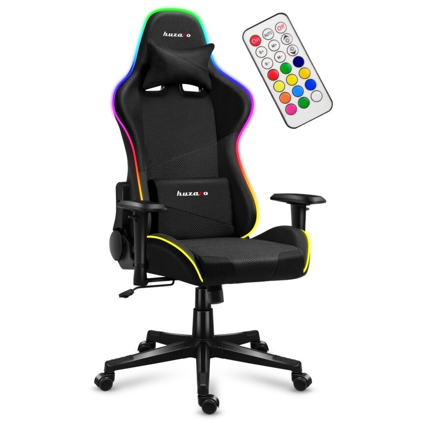 Scaun Gaming Force 6.3 Iluminare RGB Negru