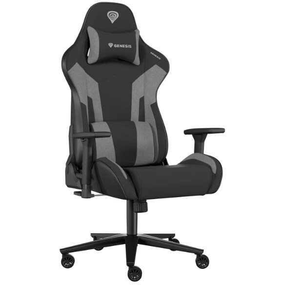 Scaun Gaming Nitro 720 Reglabil pe Inaltime Spatar Ajustabil Negru/Gri