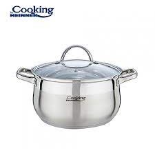 Semioala Inox+Capac 24X13.5CM 6.1L Amira