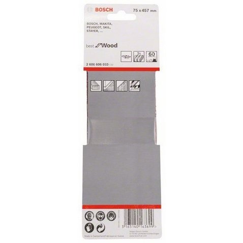 Set 3 Benzi De Slefuire X440 75x533mm 60