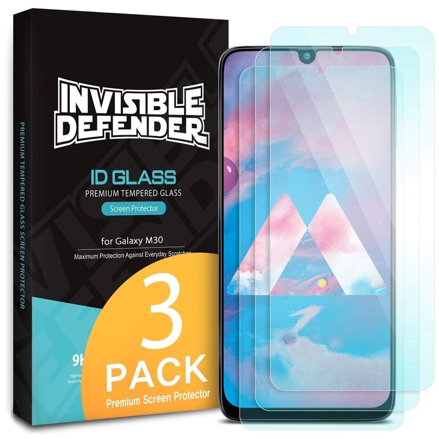 Set 3 folii pentru Samsung Galaxy M30 Clear