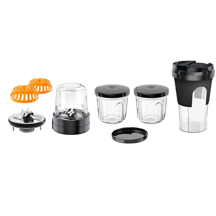 Set Accesorii Tocator TastyMoments Negru/Transparent
