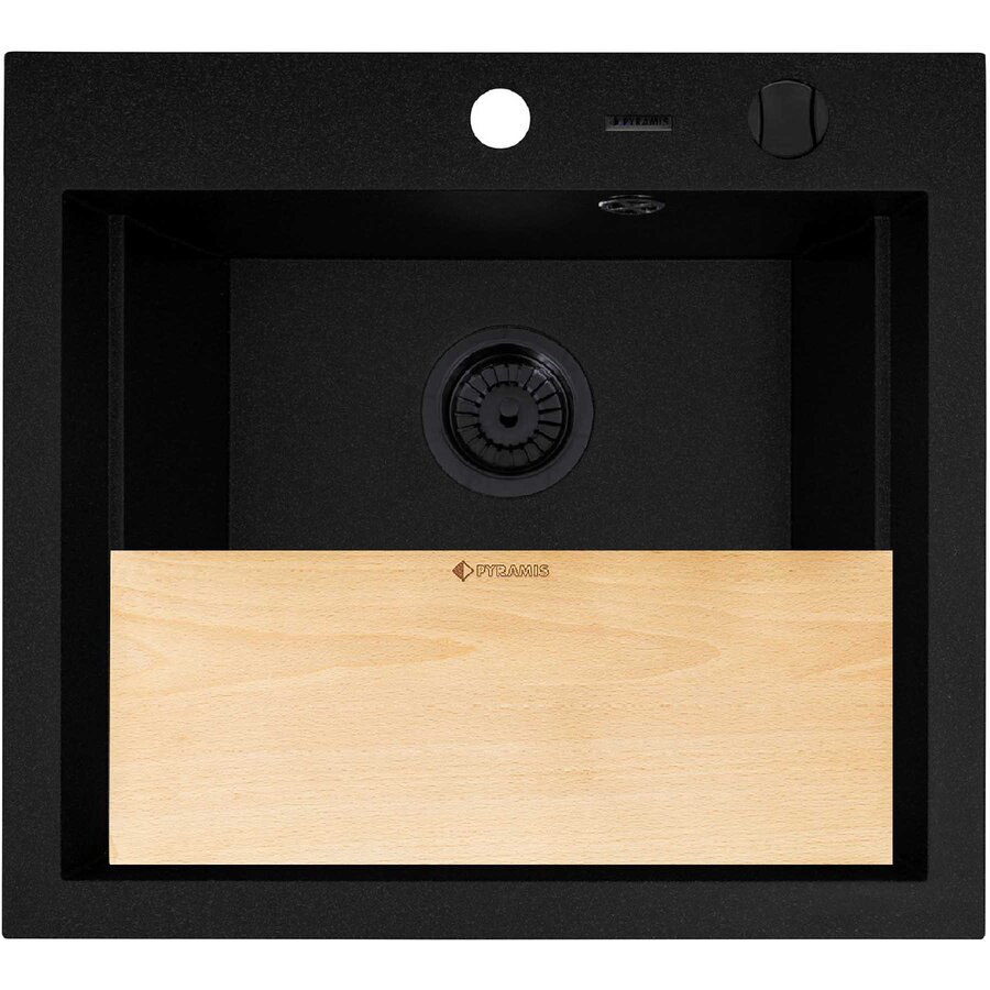 Set Chiuveta Pyragranite SIROS 57 si Tocator Volcano