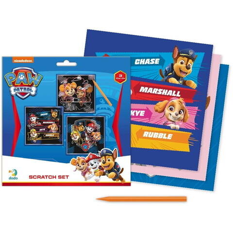 Set Creativ De Razuit Patrula Catelusilor 5ani+ Multicolor