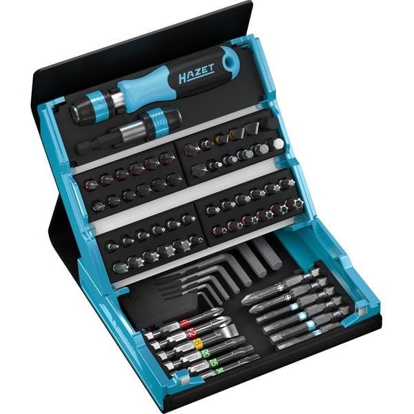 Set de Biti SmartCase  2200SC-1 69 Piese Negru/Albastru