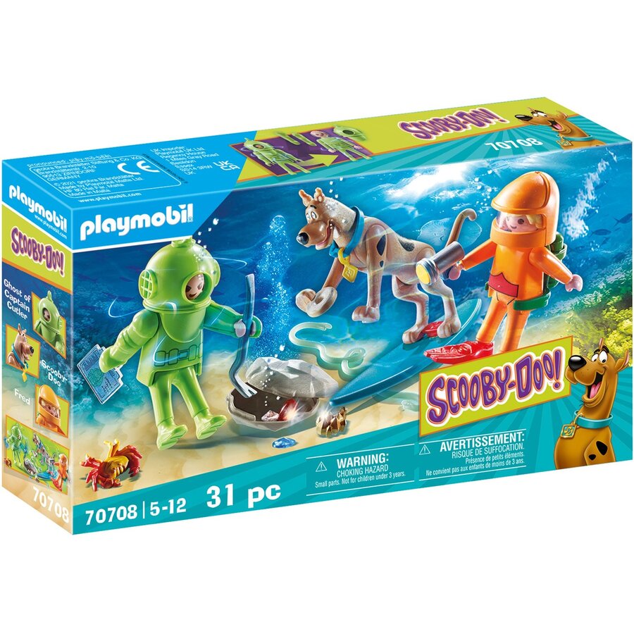Set de Constructie 70708 Scooby-Doo Aventuri cu Fantoma Scafandru 31 Piese 5 Ani+ Multicolor