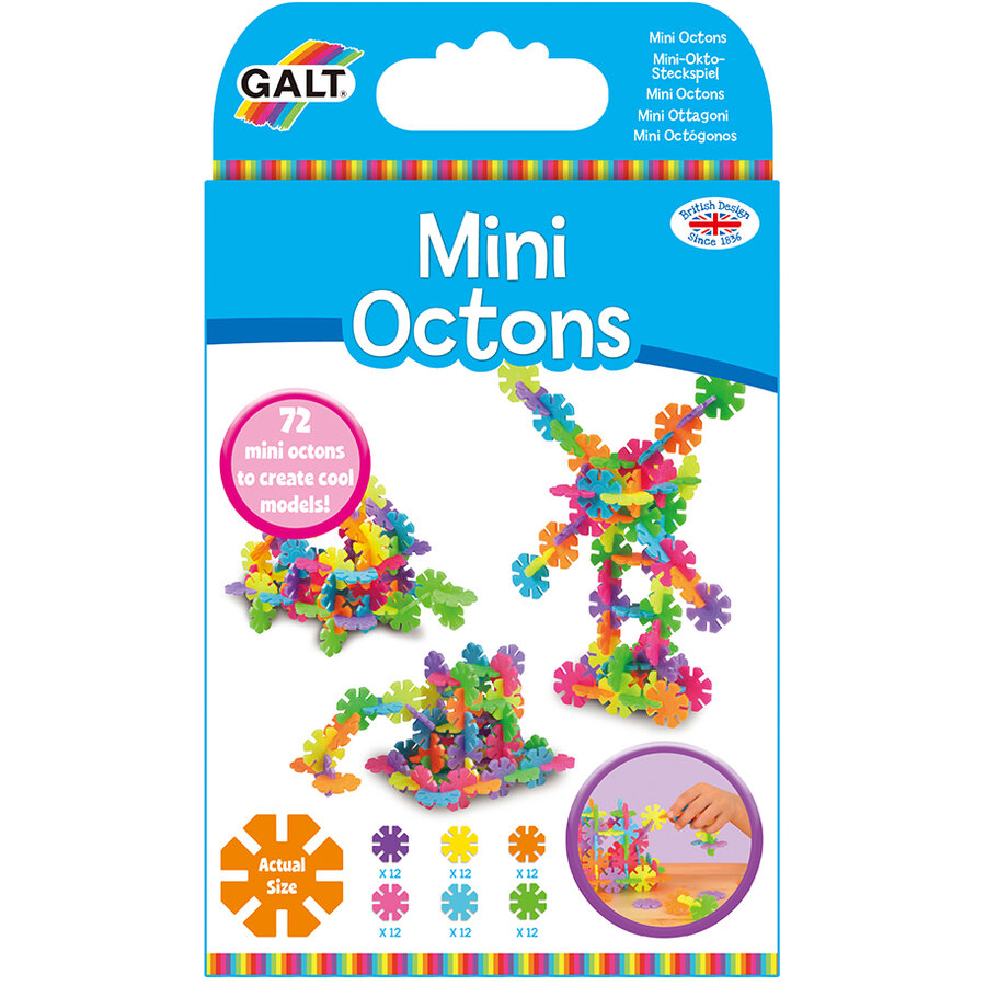 Set de Constructie Mini Octons 72 Piese 4 Ani+ Multicolor