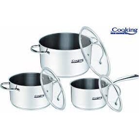 Set De Gatit Din Inox 6 Piese Anna