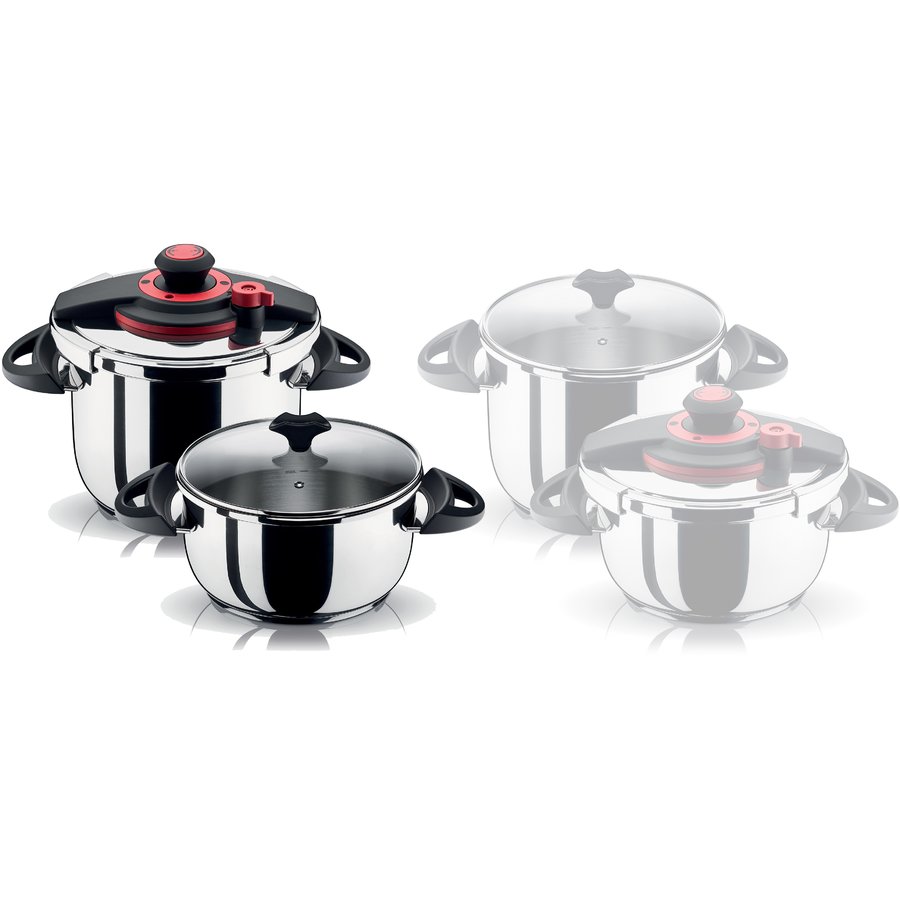 Set de vase sub presiune Optimum Plus 8 litri 4.5 litri