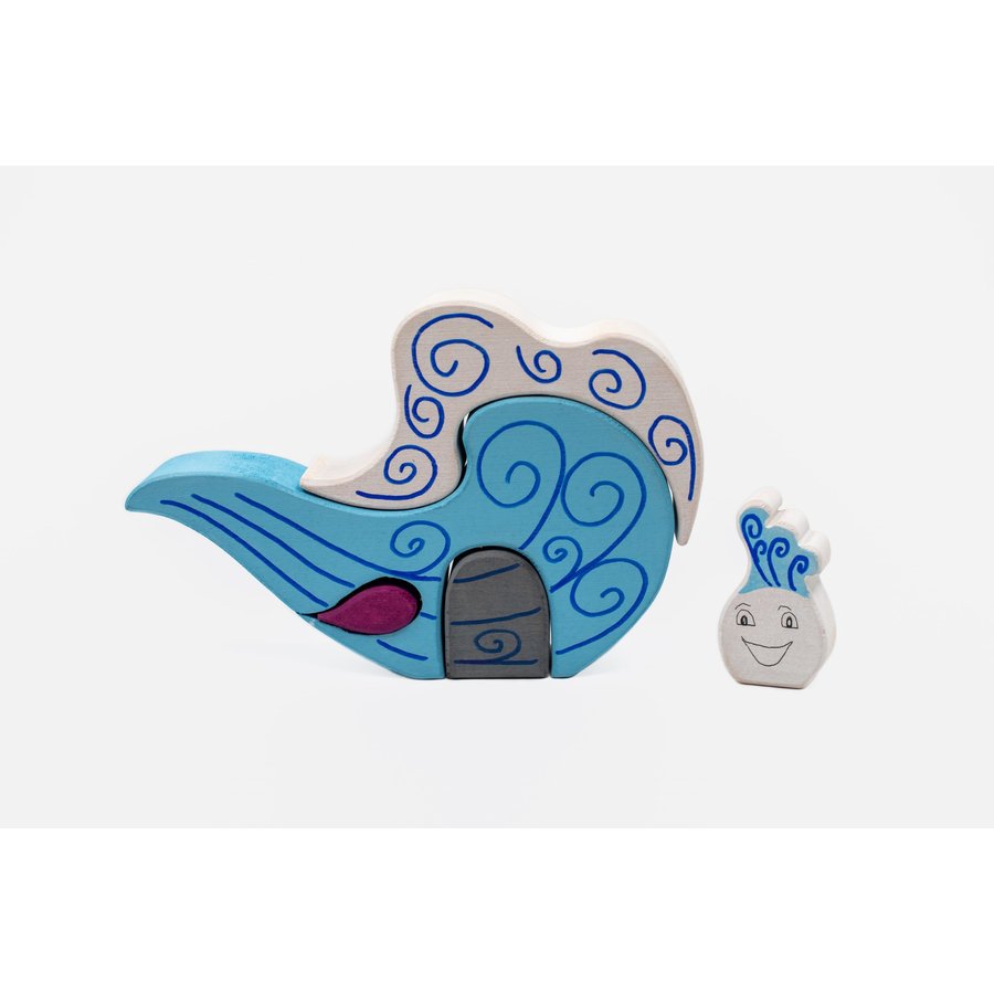 Set Handmade Casuta Aerului Albastru