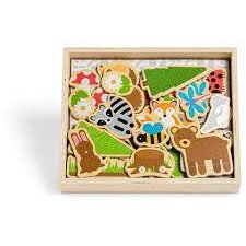 Set Magnetic Animalute Din Padure