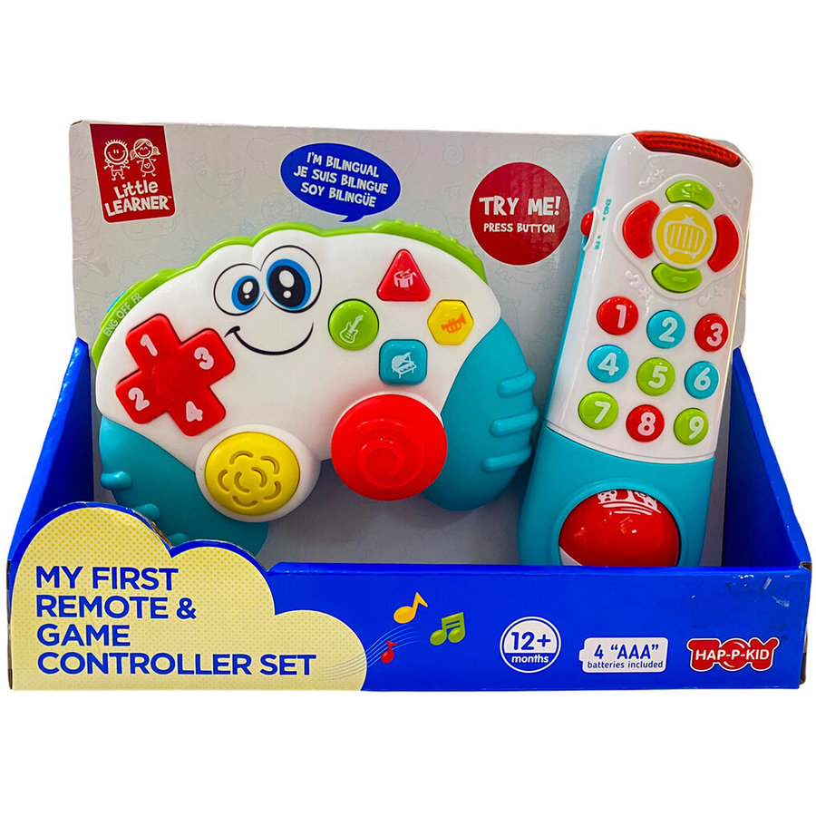 Set Prima mea telecomanda si consola de jocuri