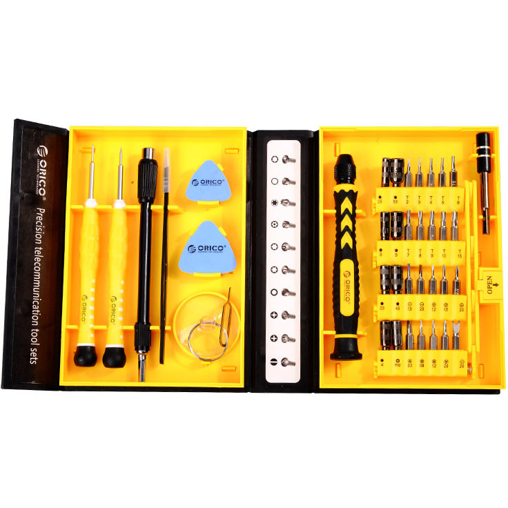 Set Surubelnite ST2 28 Capete Include Cutie Transport Galben
