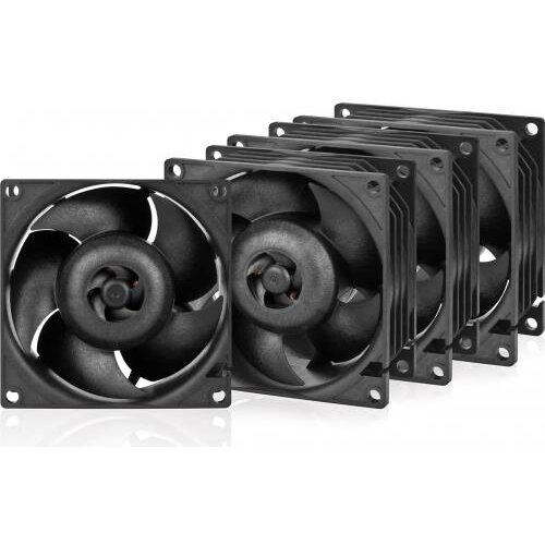 Set Ventilatoare pentru Servere S8038-10K 4 Bucati 10000RPM 80MM PWM Negru
