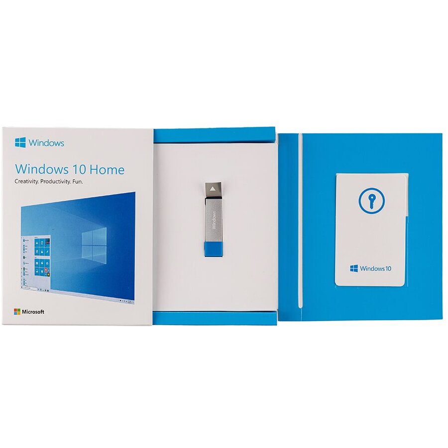 Sistem de Operare Windows 10 Home OEM FPP 32/64 bit Multilanguage USB 3.0 Eticheta CoA