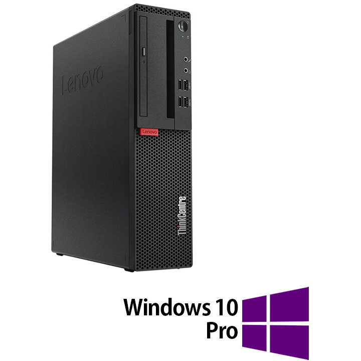 Sistem desktop Refurbished M710 Intel Core i5-6500 16GB 512GB SSD Windows 10 Pro Black