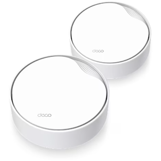Sistem Mesh Wi-Fi Deco X50-PoE(2-pack)  Dual-Band  Wi-Fi 6  AX3000  Seamless Roaming  Antivirus  Control Parental   Control Voca Alb