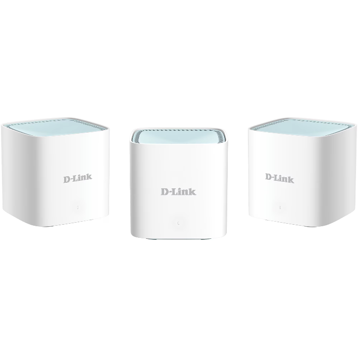 Sistem Wi-Fi Mesh M15-3 3xbuc  Smart Eagle PRO AI D-Link AX1500 Dual-Band MU-MIMO OFDMA  Asistenta AI  Control Parental Control Vocal Google/Alexa Alb
