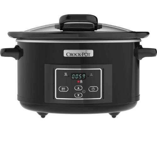 Slow Cooker CSC052X 4.7L 220W Negru/Argintiu