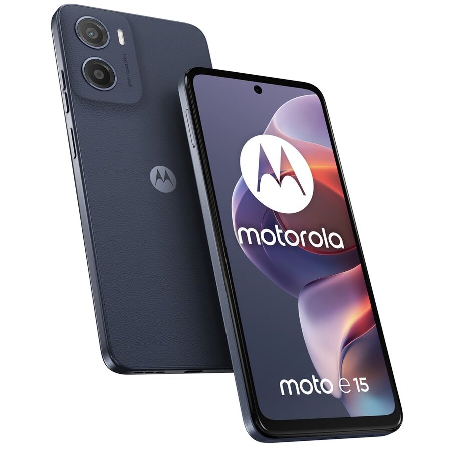 Smartphone moto E15 2GB 64GB 4G Dual SIM Go edition 6.67inch Blue