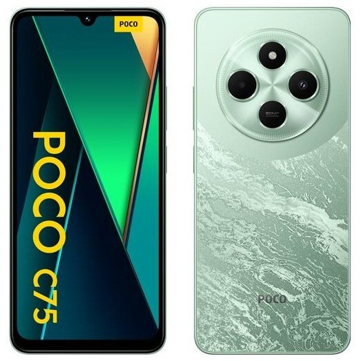 Smartphone POCO C75 8GB 256GB Verde