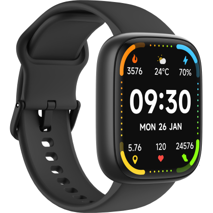 Smartwatch 6 Ecran 1.83Inch TFT-LCD IP68 Negru