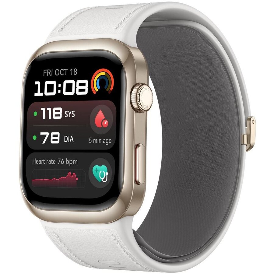 Smartwatch D2 Bluetooth IP68 AMOLED Auriu