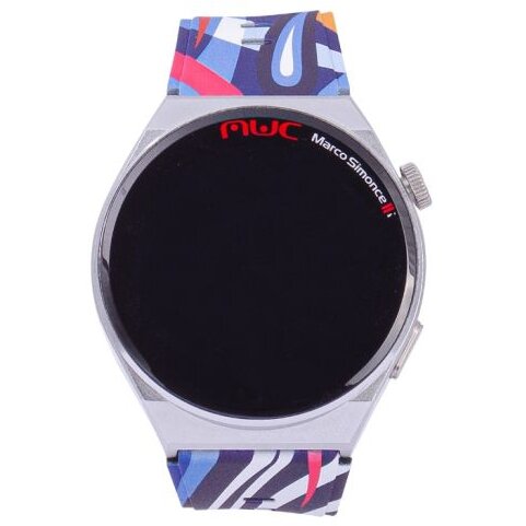 Smartwatch T-FIT 300 CALL MWC Puls Tensiune SpO2 Apelare prin Bluetooth IP67 2 Curele Multicolor