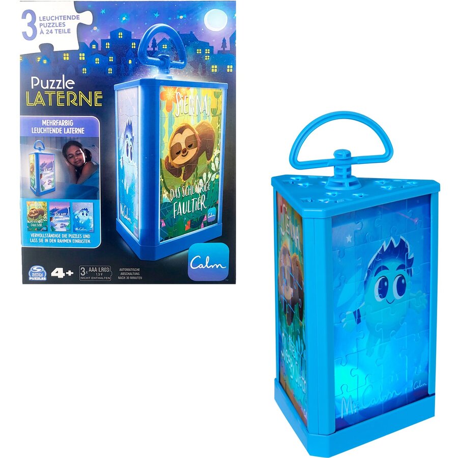 Spin Master CALM Puzzle Lantern (3x 24 pieces)