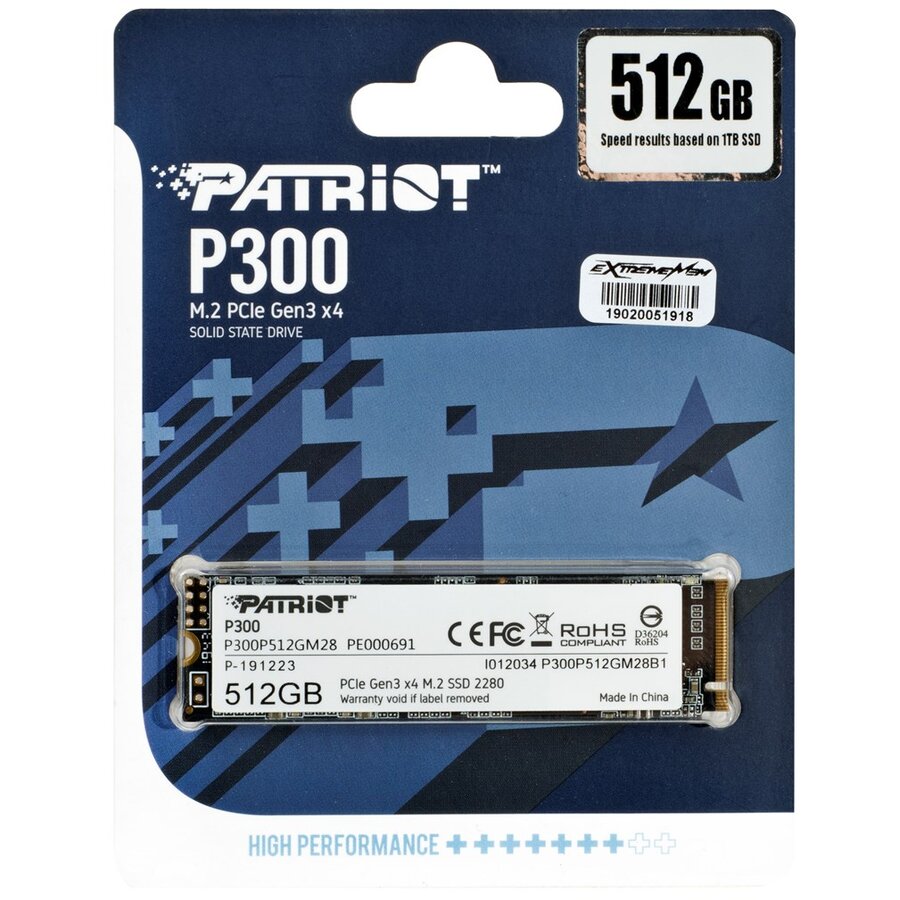 SSD P300 M.2 PCI-EX4 NVME 512GB