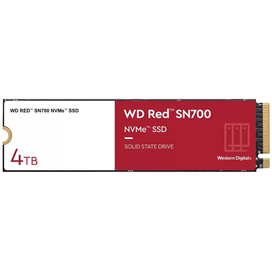 SSD WD Red SN700 M.2 4 TB PCI Express 3.0 NVMe