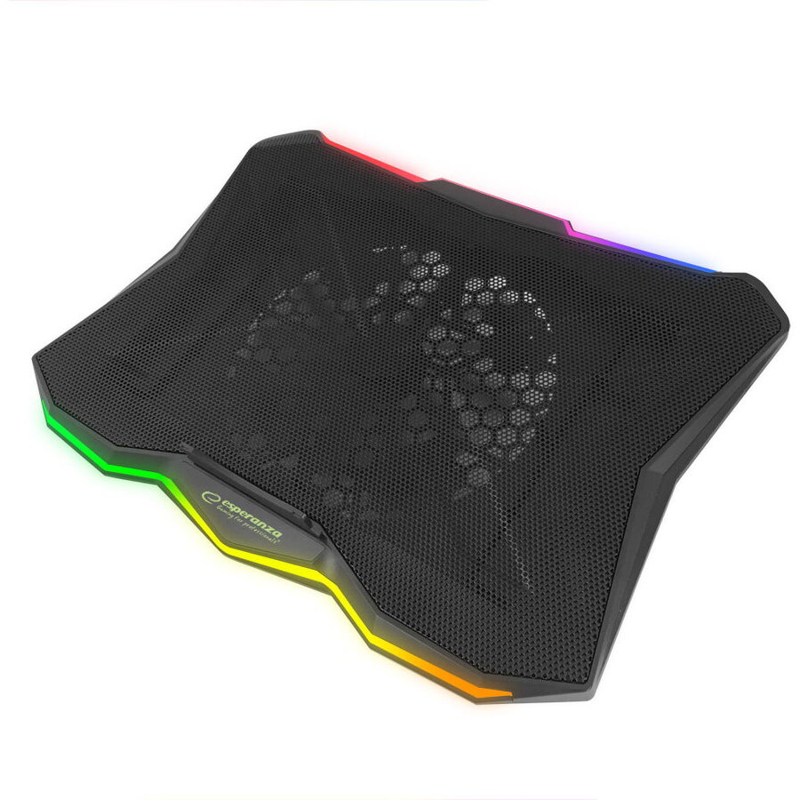 Stand Cooler Laptop Gaming Xalok EGC110 Iluminare RGB Negru