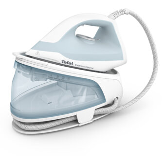 Statie de Calcat cu Abur Express Optimal SV4210E0 1.3L Talpa Ceramic Xpress Glide 2200W Alb/Albastru Deschis