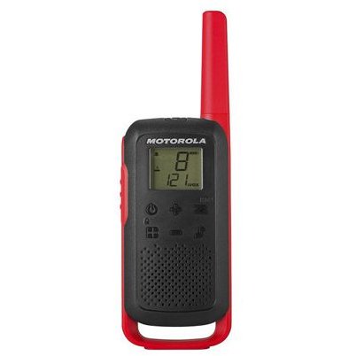 Statie Radio T62 Negru-Rosu