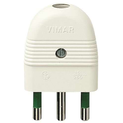 Stecher 20A 25-V 3 Pini Alb