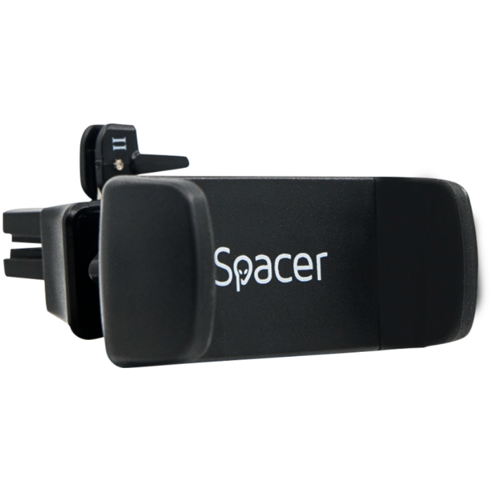 Suport Auto pentru Smartphone Fixare In Ventilatie prin Clips Negru